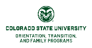 Colorado State University - Orientation, Transition & Family Programs Logo